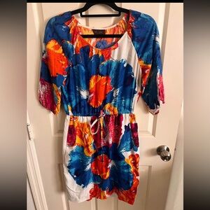 Trulli size 6 Colorful Floral Women's Dress